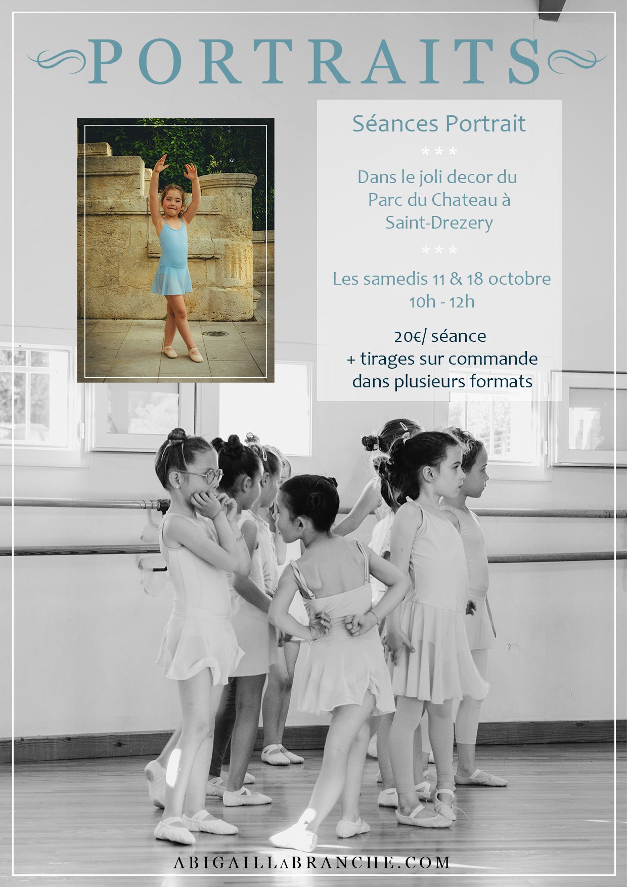 Séance Portrait Danse Automne 2025