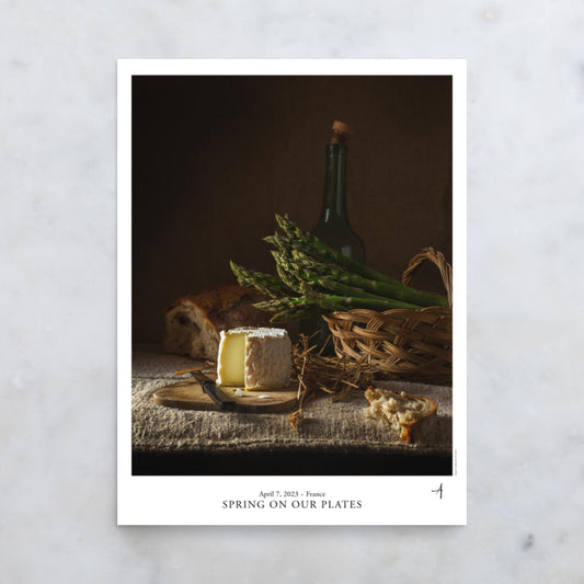 Spring on Our Plates Poster