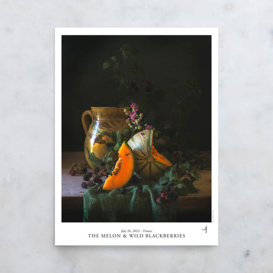 The Melon & Wild Blackberries Poster