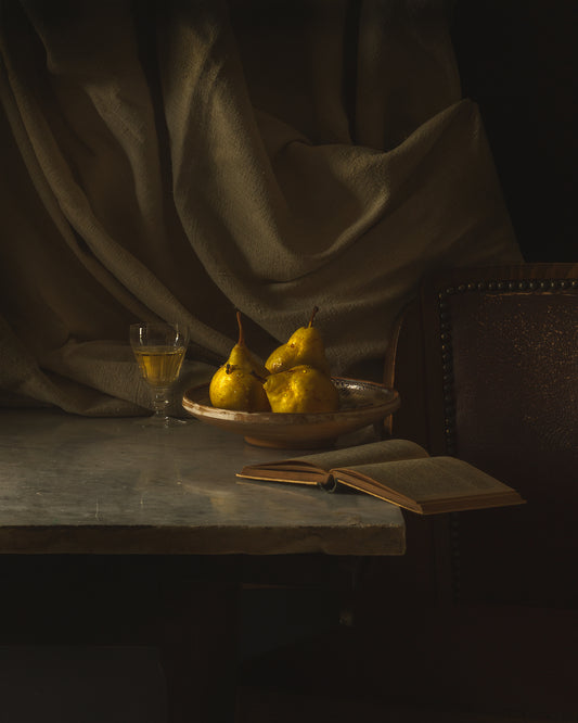 Honeyed October Pears Limited Edition Print