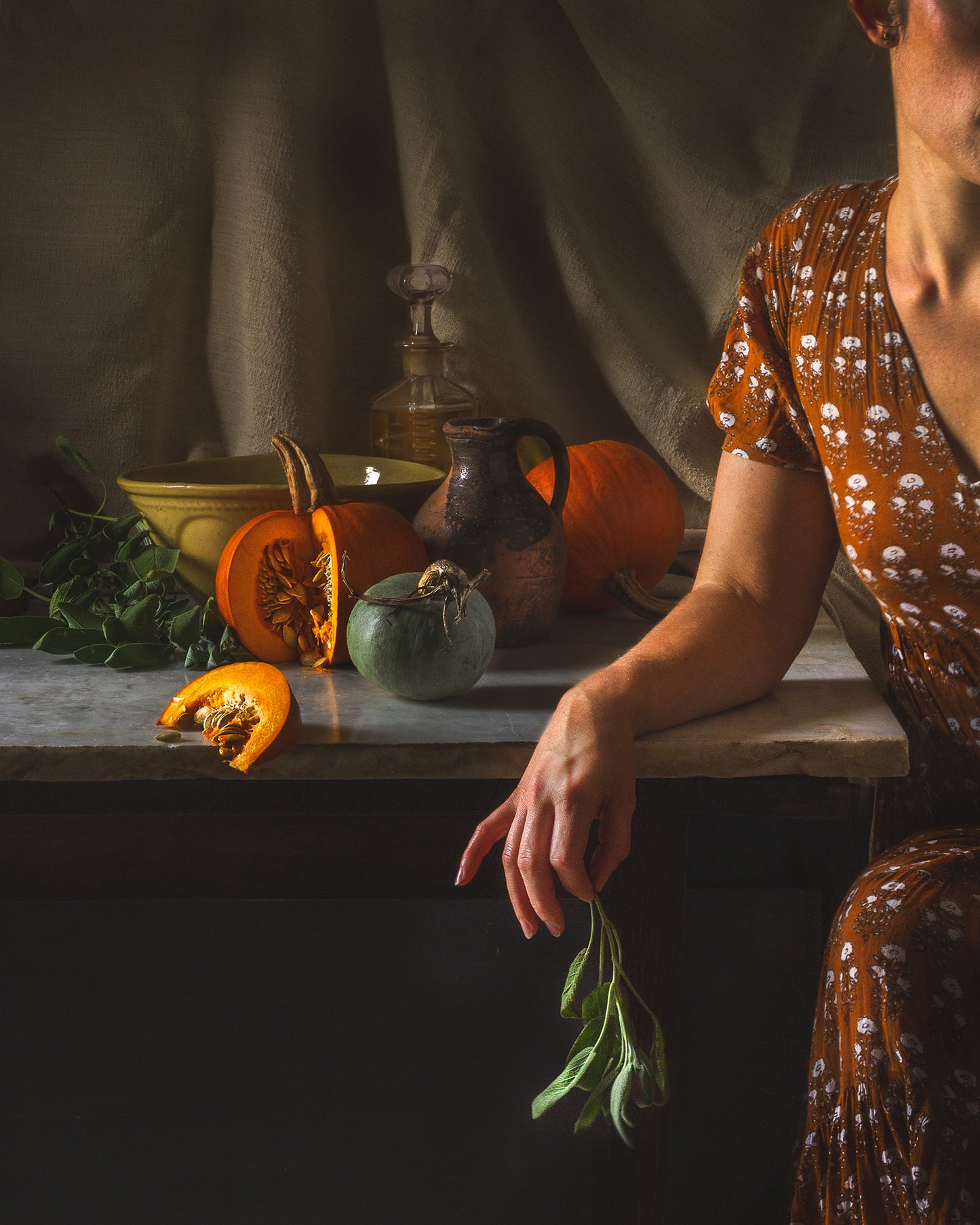 The Sage Sprig  - A Month of Tables Series Day 13 - Limited Edition Print