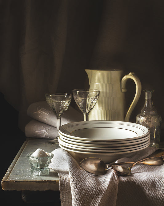 The Table Setting or The Salt Cellar  - A Month of Tables Series Day 14 - Limited Edition Print