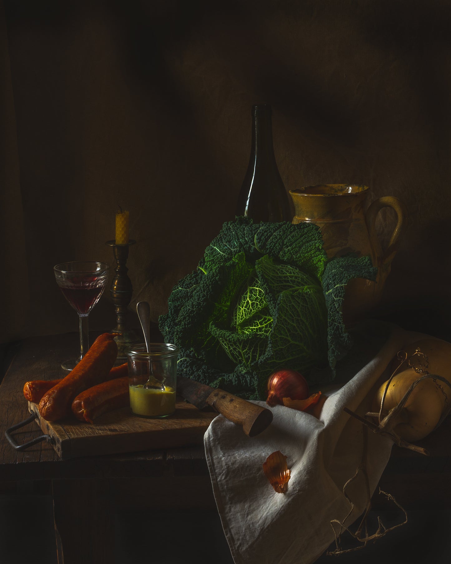 Sunday Dinner  - A Month of Tables Series Day 27 - Limited Edition Print