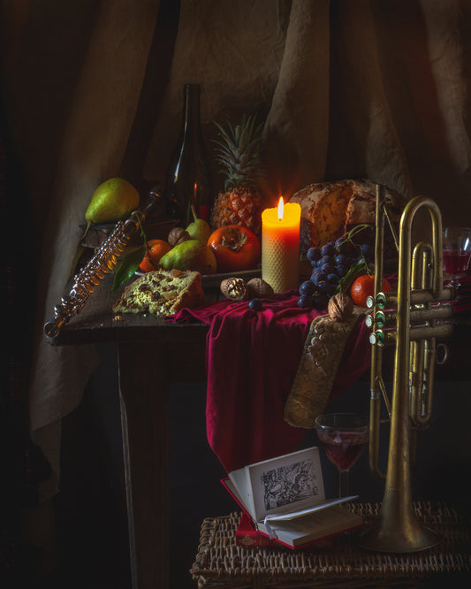 Gather  - A Month of Tables Series Day 30 - Limited Edition Print