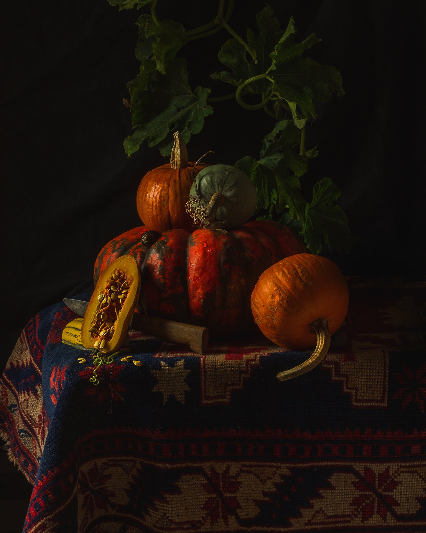 Pumpkins - A Month of Tables Series Day 3 - Limited Edition Print