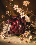 Garden Radicchio & Wild Almond Blossoms Limited Edition Print