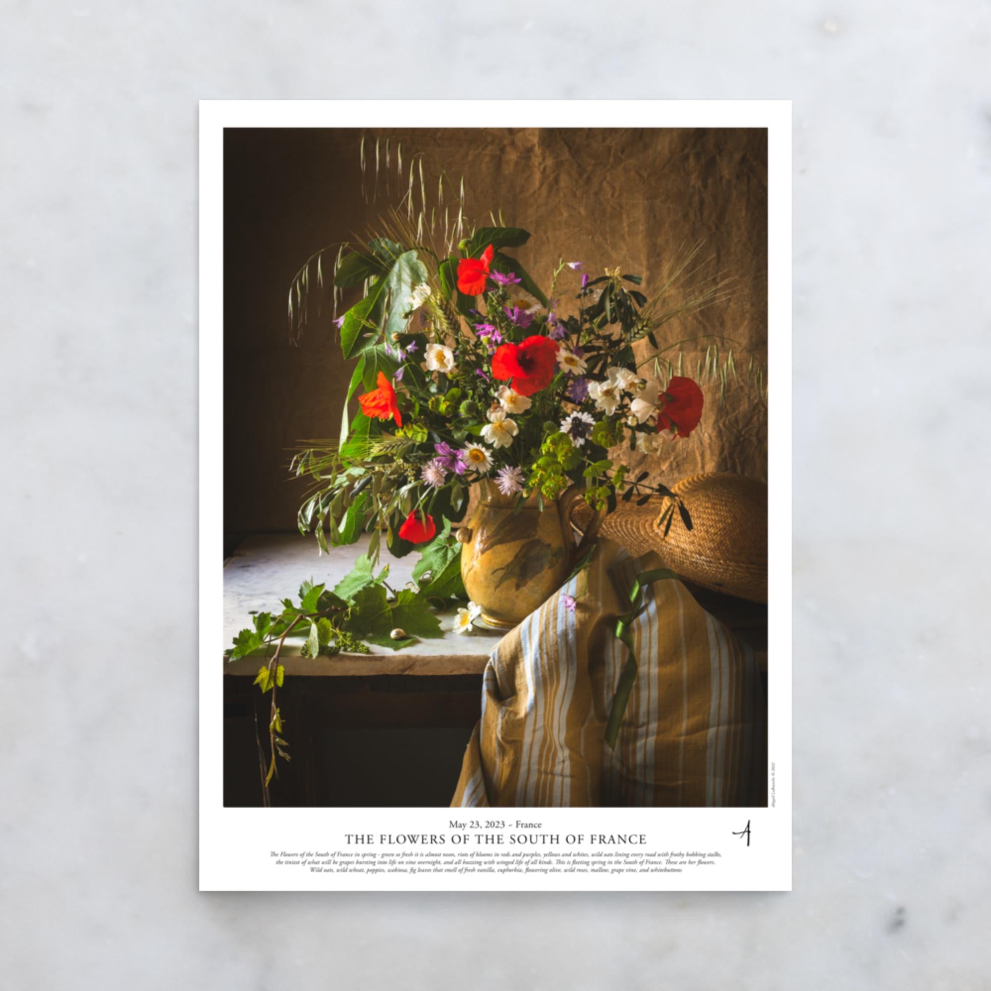 The Flowers of the South of France Poster
