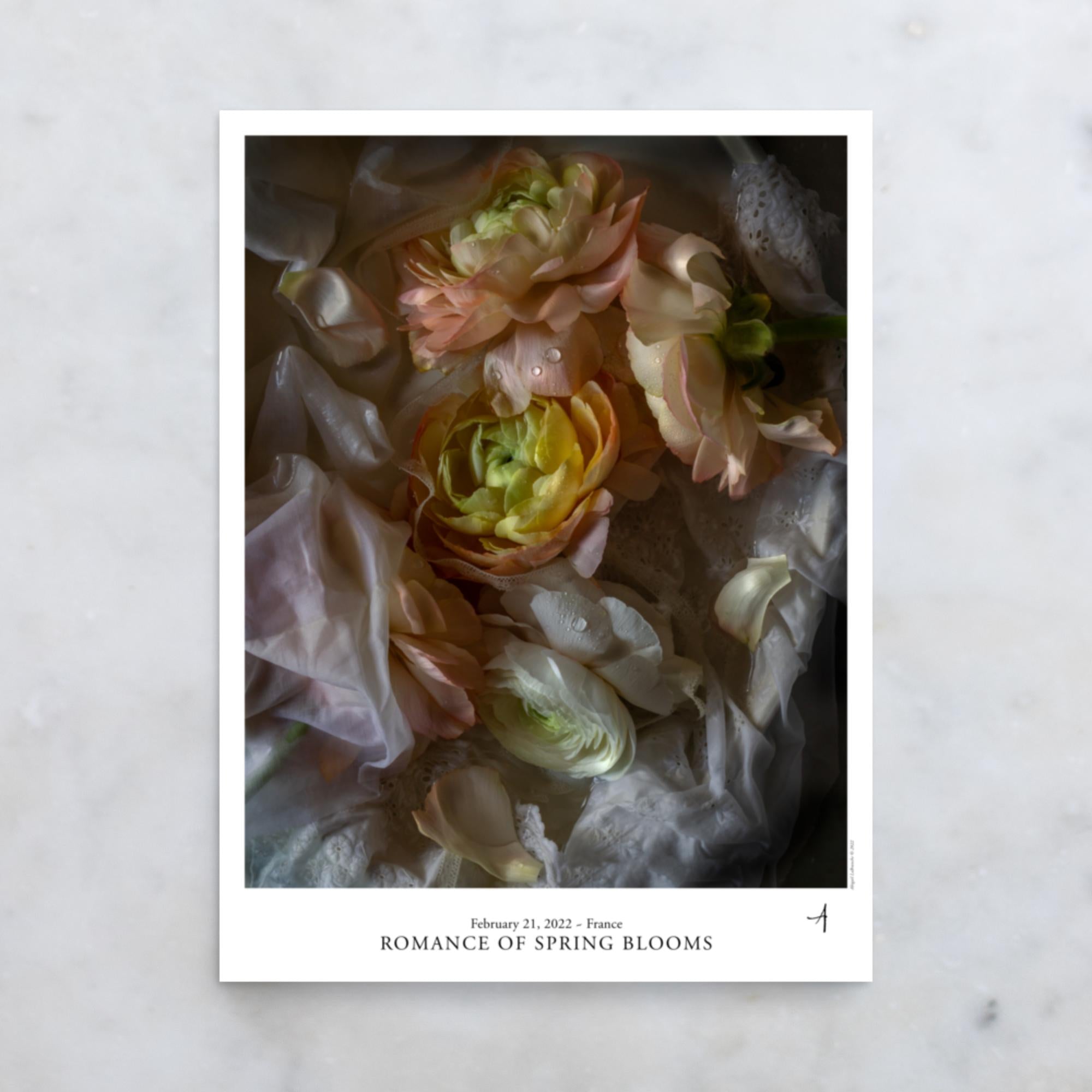 Romance of Spring Blooms Poster