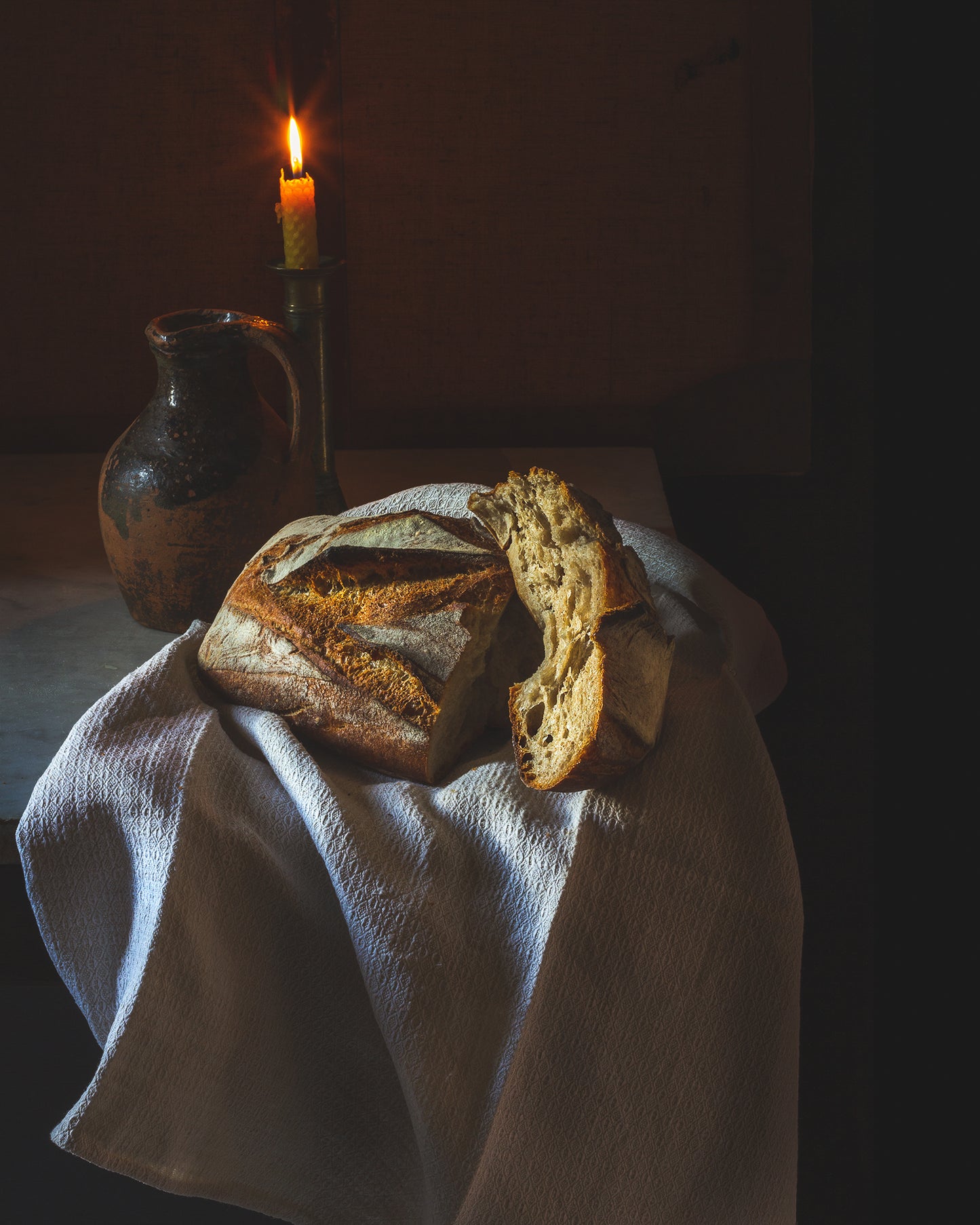 Daily Bread  - A Month of Tables Series Day 24 - Limited Edition Print