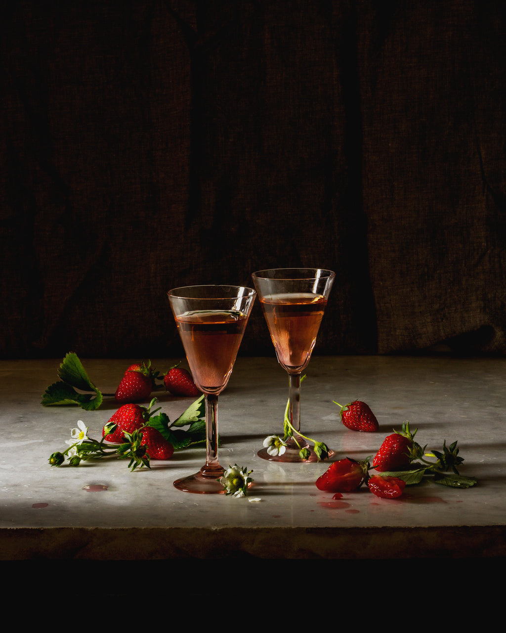 Strawberries and Rosé Limited Edition Print