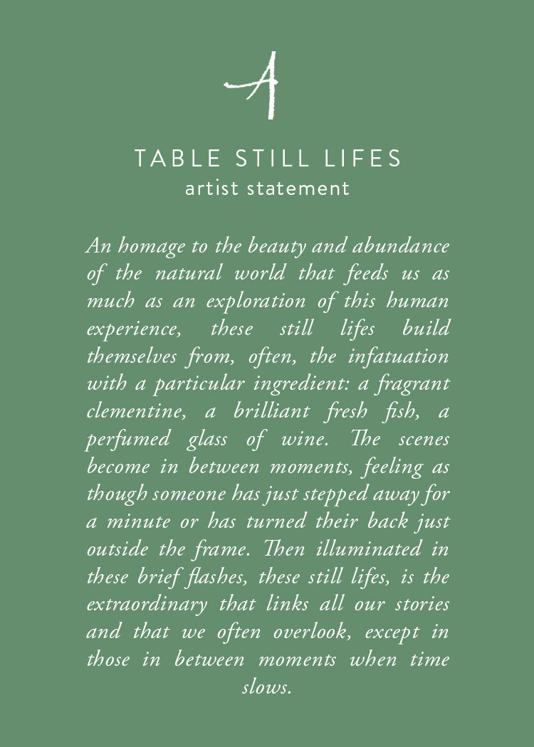 The Table Setting or The Salt Cellar  - A Month of Tables Series Day 14 - Limited Edition Print